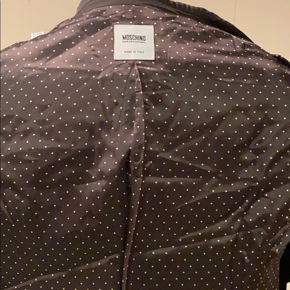 Moschino made in Italy NEW rayon/wool 12 Ónixblack - Picture 3 of 10